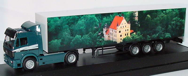 Foto 1:87 Mercedes-Benz SK ´94 Fv Cv KoSzg 2/3 Verlag W. Sachon - Schloss Mindelburg herpa 174206