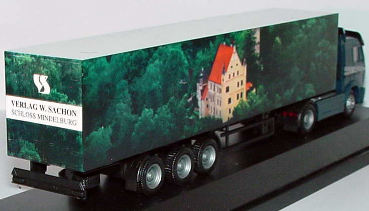 Foto 1:87 Mercedes-Benz SK ´94 Fv Cv KoSzg 2/3 Verlag W. Sachon - Schloss Mindelburg herpa 174206