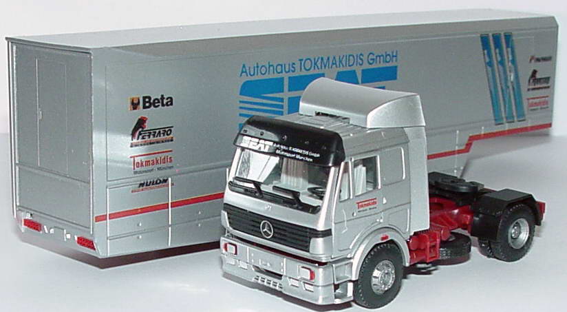 Foto 1:87 Mercedes-Benz SK ´94 Fv Cv RenntransportSzg 2/2 Seat, Tokmakidis Motorsport B&S Automodelle