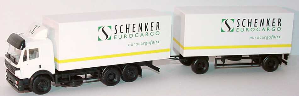 Foto 1:87 Mercedes-Benz SK ´94 KoHgz 3/2 Schenker Eurocargo, eurocargofairs herpa 142977