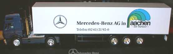 Foto 1:87 Mercedes-Benz SK Eurocab Cv EuroKoSzg 2/3 Mercedes-Benz AG in Aachen herpa
