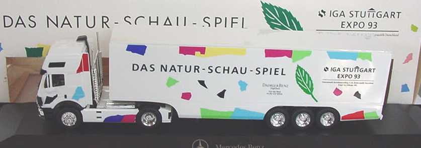 Foto 1:87 Mercedes-Benz SK Eurocab Cv KoSzg Cv 2/3 IGA ´93, Das Natur-Schau-Spiel herpa B66000014(herpa169028)