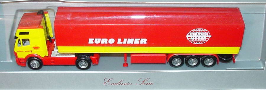 Foto 1:87 Mercedes-Benz SK Eurocab Cv PPSzg 2/3 Brüder Moser, Euro Liner herpa 181501