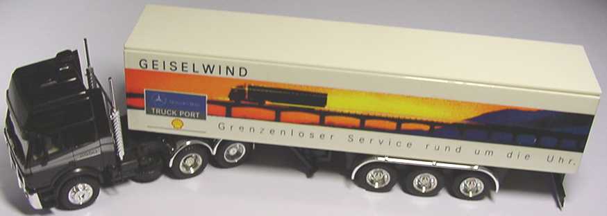 Foto 1:87 Mercedes-Benz SK Eurocab KoSzg 3/3 Truck-Port Geiselwind herpa 172998