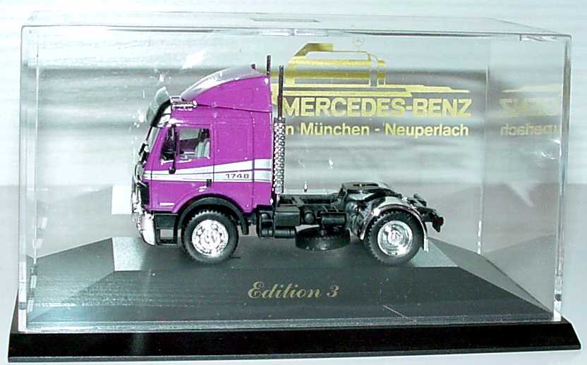 Foto 1:87 Mercedes-Benz SK Fv 2a Szgm pink Mercedes-Benz in München-Neuperlach - Edition 3 herpa