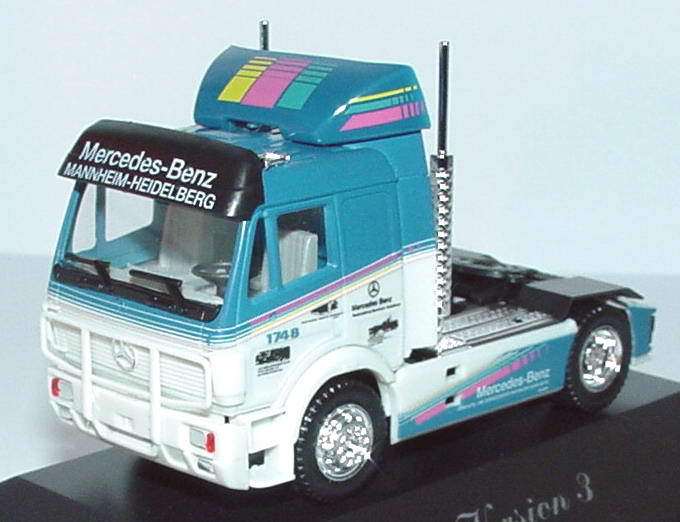 Foto 1:87 Mercedes-Benz SK Fv Cv 2a Szgm Mercedes-Benz Mannheim/Heidelberg herpa Q3760075