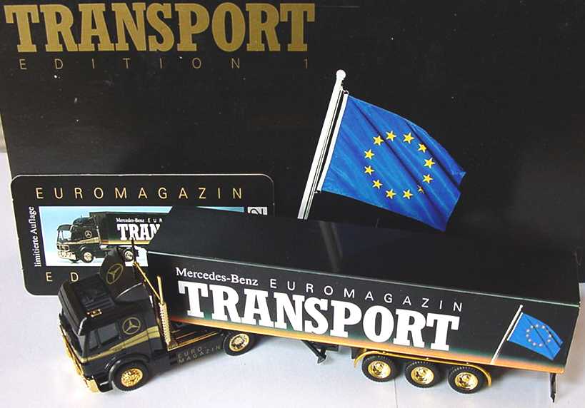 Foto 1:87 Mercedes-Benz SK Fv Cv KoSzg 2/3 MB Euromagazin Transport Edition 1 herpa
