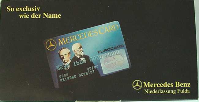 Foto 1:87 Mercedes-Benz SK Fv Cv KoSzg 2/3 MB Ndl. Fulda, Mercedes-Card herpa