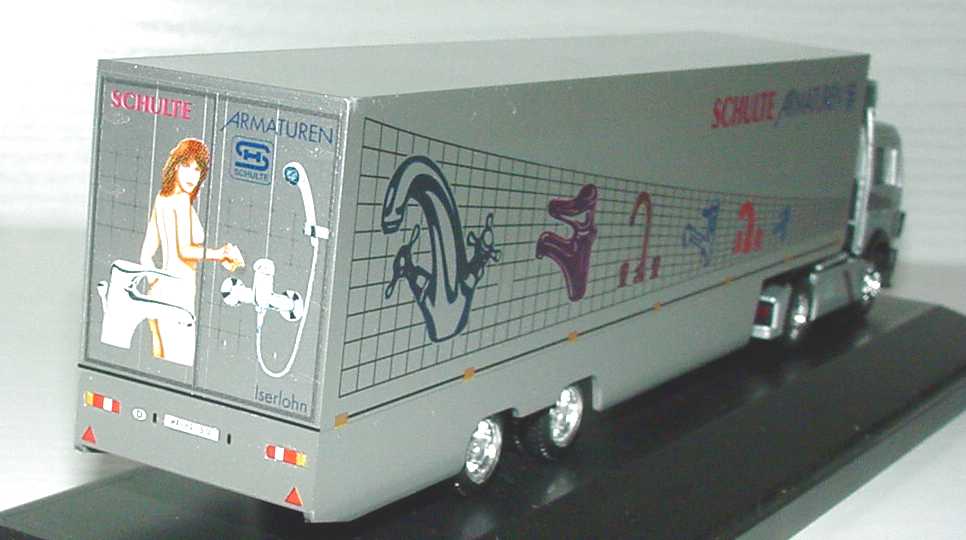 Foto 1:87 Mercedes-Benz SK Fv Cv KoSzg Cv 2/2 Schulte Armaturen (Creative Truck Edition 1994)(oV) herpa