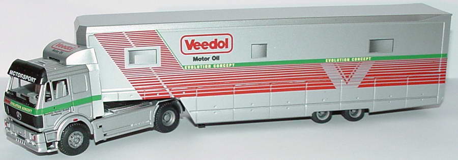 Foto 1:87 Mercedes-Benz SK Fv Cv RenntransportSzg 2/2 Veedol Motor Oil B&S Automodelle