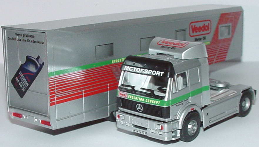 Foto 1:87 Mercedes-Benz SK Fv Cv RenntransportSzg 2/2 Veedol Motor Oil B&S Automodelle