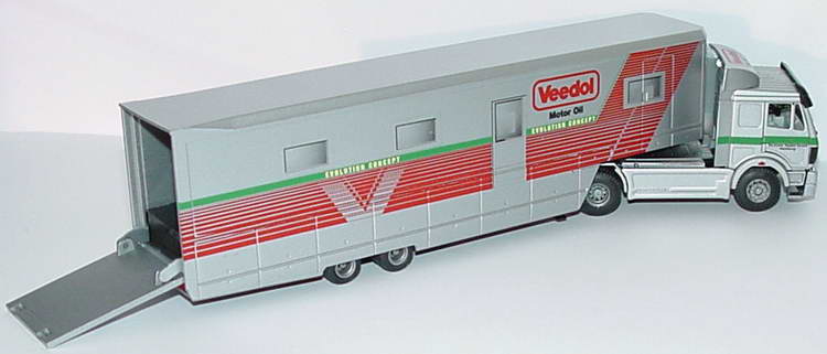 Foto 1:87 Mercedes-Benz SK Fv Cv RenntransportSzg 2/2 Veedol Motor Oil B&S Automodelle