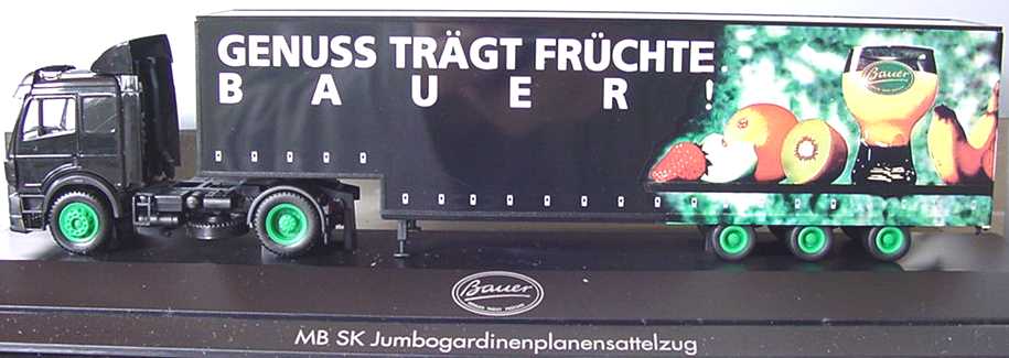 Foto 1:87 Mercedes-Benz SK Fv JuKoSzg 2/3 Genuss trägt Früchte, Bauer! herpa