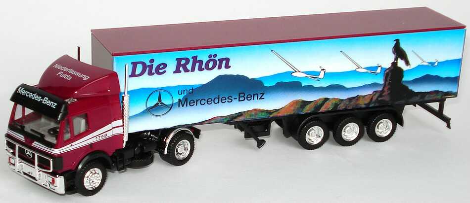 Foto 1:87 Mercedes-Benz SK Fv KoSzg 2/3 MB Ndl. Fulda, Die Rhön und Mercedes-Benz herpa