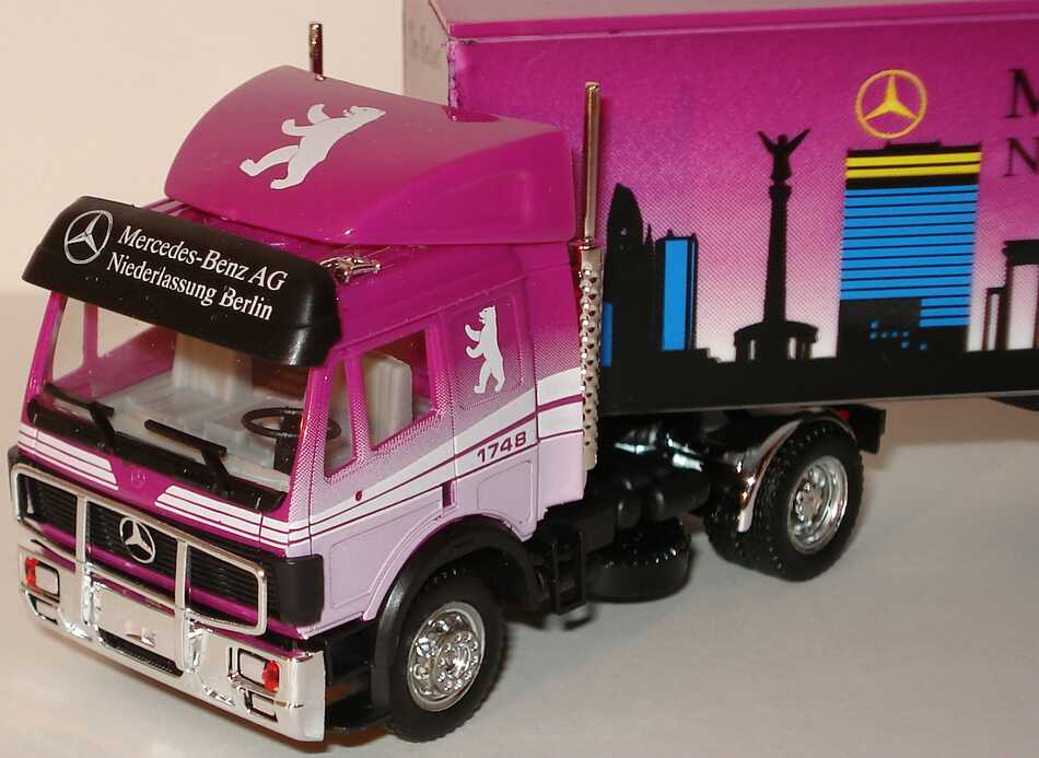 Foto 1:87 Mercedes-Benz SK Fv KoSzg 2/3 Mercedes-Benz Ndl. Berlin, Der Berliner herpa