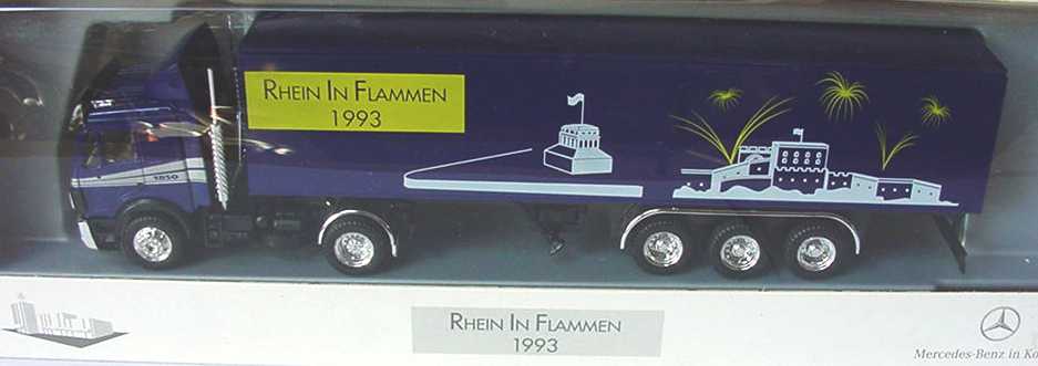 Foto 1:87 Mercedes-Benz SK Fv KoSzg 2/3 Rhein in Flammen 1993, MB Koblenz herpa