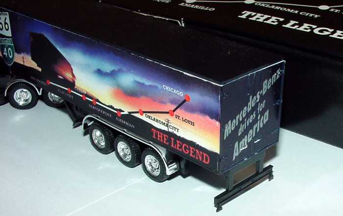 Foto 1:87 Mercedes-Benz SK Fv KoSzg 3/3 MB Ndl. Fulda, The Legend Werbemodell herpa