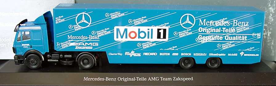 Foto 1:87 Mercedes-Benz SK Fv KoSzg Cv 2/2 AMG/Zakspeed, MB Originalteile Werbemodell herpa B66005318