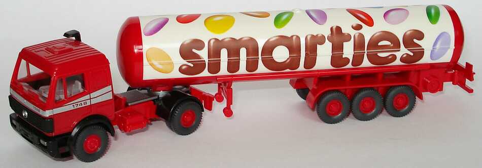 Foto 1:87 Mercedes-Benz SK GastankSzg 2/3 Smarties Wiking 786