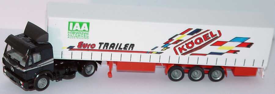 Foto 1:87 Mercedes-Benz SK GpSzg 2/3 IAA, Kögel EuroTrailer (IAA 1994) Albedo