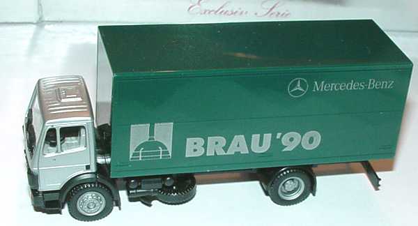 Foto 1:87 Mercedes-Benz SK (K) 2a GetränkeKo-Lkw Brau ´90 herpa