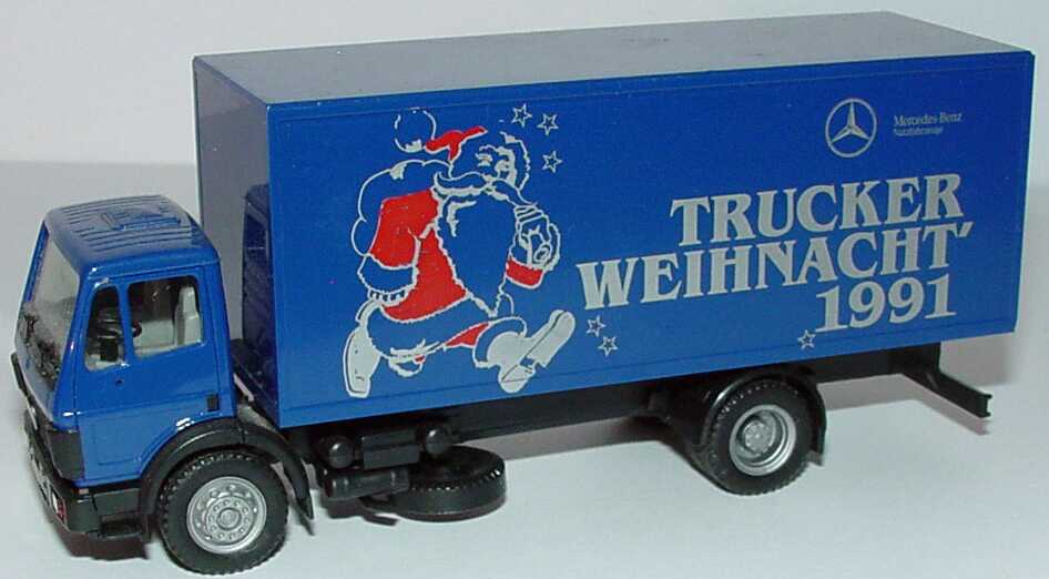 Foto 1:87 Mercedes-Benz SK (K) 2a Ko-Lkw Trucker Weihnacht´ 1991 herpa