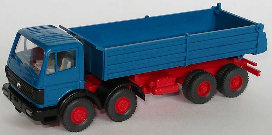 Foto 1:87 Mercedes-Benz SK (K) 4a Kipper blau/rot Wiking 674