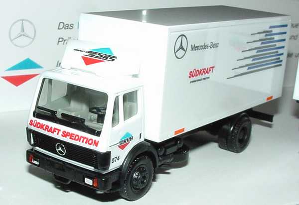 Foto 1:87 Mercedes-Benz SK (K) KoHgz 2/2 Südkraft KVB/SKS, Mercedes-Benz Ndl. München - Mobiles Ausstellungs System herpa