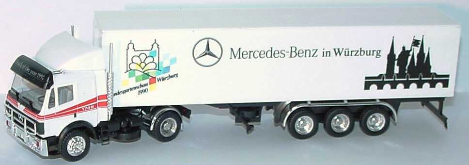 Foto 1:87 Mercedes-Benz SK KoSzg 2/3 Mercedes-Benz in Würzburg, Landesgartenschau 1990 herpa