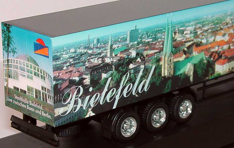 Foto 1:87 Mercedes-Benz SK KoSzg 2/3 The Rainbow, Mercedes-Benz Niederlassung Bielefeld Werbemodell herpa