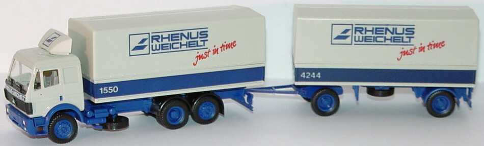 Foto 1:87 Mercedes-Benz SK PPHgz 3/2 Rhenus Weichelt, just in time herpa