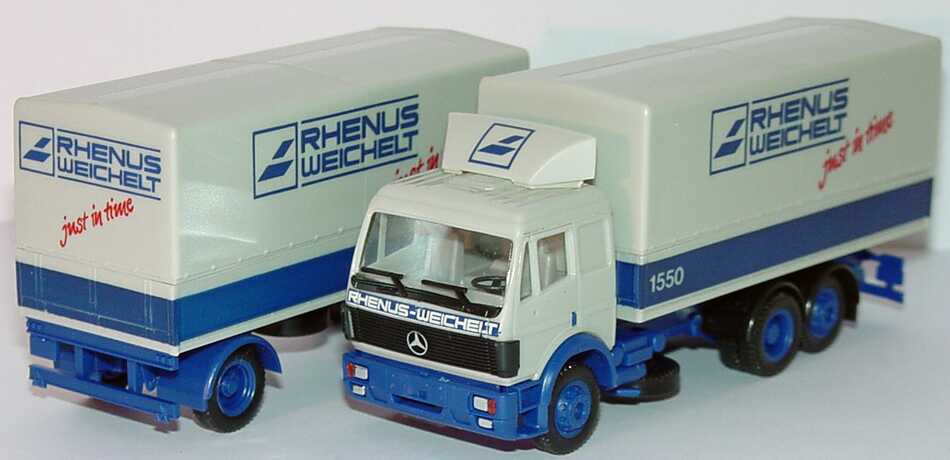 Foto 1:87 Mercedes-Benz SK PPHgz 3/2 Rhenus Weichelt, just in time herpa
