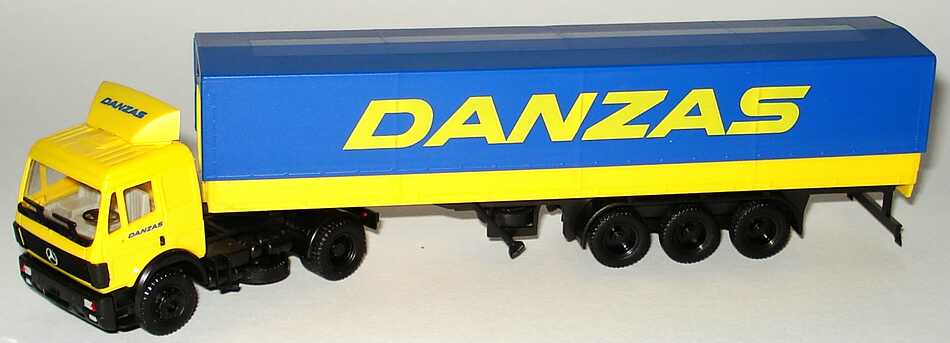 Foto 1:87 Mercedes-Benz SK PPSzg 2/3 Danzas herpa