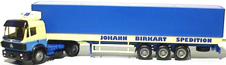 Foto 1:87 Mercedes-Benz SK PPSzg 2/3 Johann Birkart Sped. herpa 143622