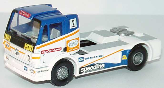 Foto 1:87 Mercedes-Benz SK Renntruck Hegmann, DKV Nr.2 Wiking 44105