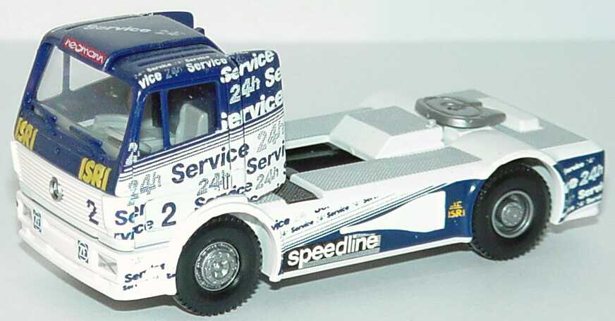 Foto 1:87 Mercedes-Benz SK Renntruck Service 24h, Hegmann Nr. 2 Wiking 44101