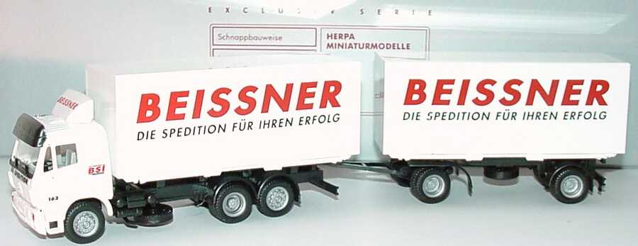 Foto 1:87 Mercedes-Benz SK WKoHgz 3/2 Beissner, Die Spedition für Ihren Erfolg herpa