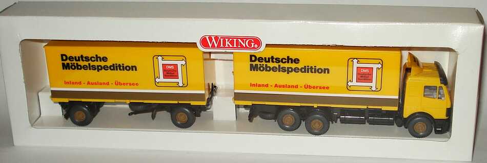 Foto 1:87 Mercedes-Benz SK WKoHgz 3/2 DMS Deutsche Möbelspedition Wiking 57301