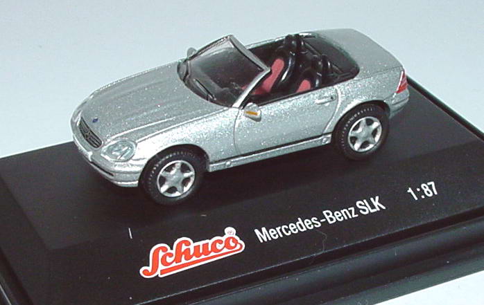 Foto 1:87 Mercedes-Benz SLK 230 (R170) silber-met. Schuco 21610