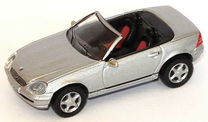 Foto 1:87 Mercedes-Benz SLK 230 (R170) silber-met. Schuco 21610