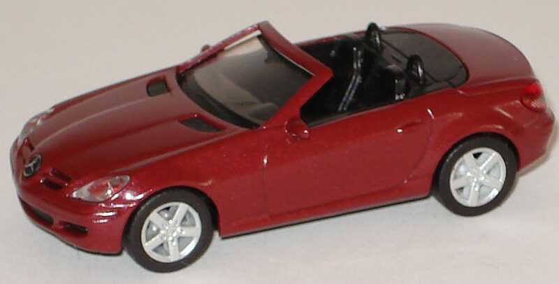 Foto 1:87 Mercedes-Benz SLK (R171) bernsteinrot-met. herpa 033251/B66961351