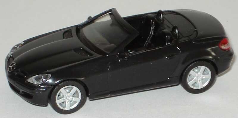 Foto 1:87 Mercedes-Benz SLK (R171) obsidianschwarz-met. herpa 033251/B66961350