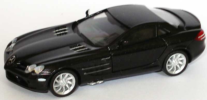 Foto 1:87 Mercedes-Benz SLR McLaren crystal-galaxit-black (ohne PC-Box) herpa B66961353