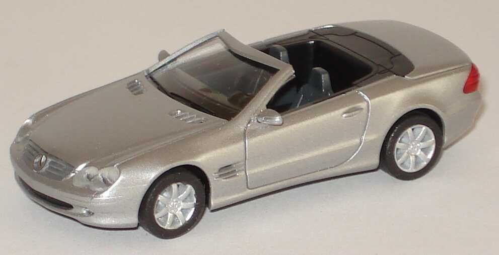 Foto 1:87 Mercedes-Benz SL 500 (R230) brillantsilber-met. herpa