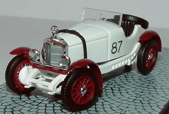 Foto 1:87 Mercedes-Benz SSKL 1931 Mile Miglia, Nr.87, Rudolf Caracciola (Busch Megamodell) Busch 48303