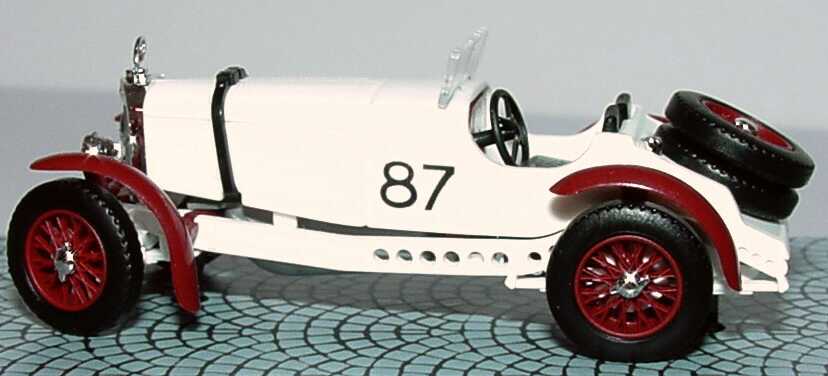 Foto 1:87 Mercedes-Benz SSKL 1931 Mile Miglia, Nr.87, Rudolf Caracciola (Busch Megamodell) Busch 48303