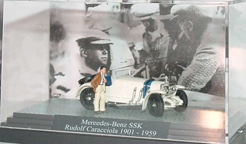 Foto 1:87 Mercedes-Benz SSK 1928 hellbeige Rudolf Caracciola 1901 - 1959 (Busch Megamodell) Busch 48305