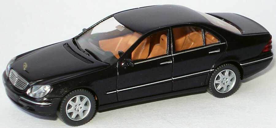 Foto 1:87 Mercedes-Benz S 500 (W220) dunkellagunengrün-met. Wiking