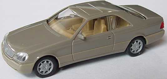 Foto 1:87 Mercedes-Benz S 600 Coupé (W140) beigegrau, !grauer Grill! herpa 021135