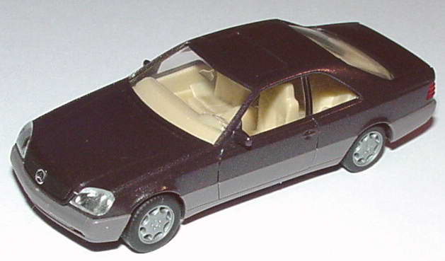 Foto 1:87 Mercedes-Benz S 600 Coupé (W140) bornit-met. herpa 031134